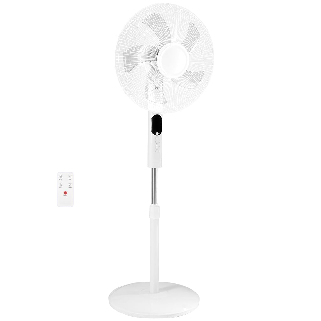 17" Oscillating Pedestal Fan with Remote D54707