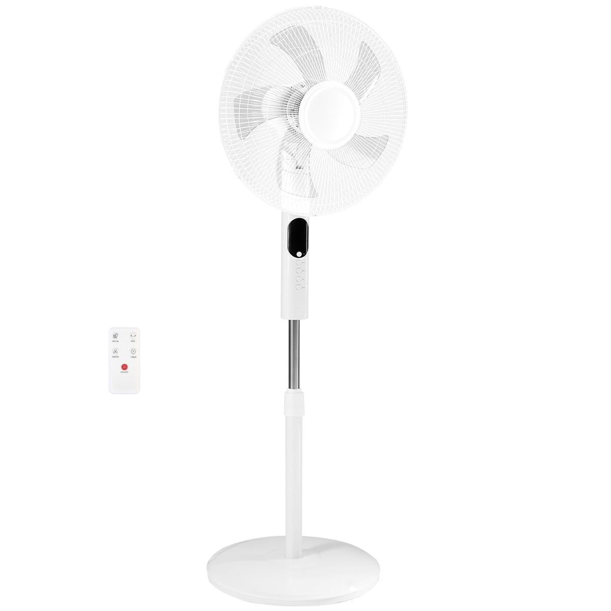 17" Oscillating Pedestal Fan with Remote D54707