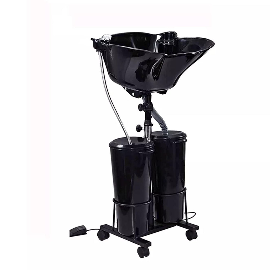Electric Adjustable Plastic Shampoo Basin with 2 Water Tanks E3002