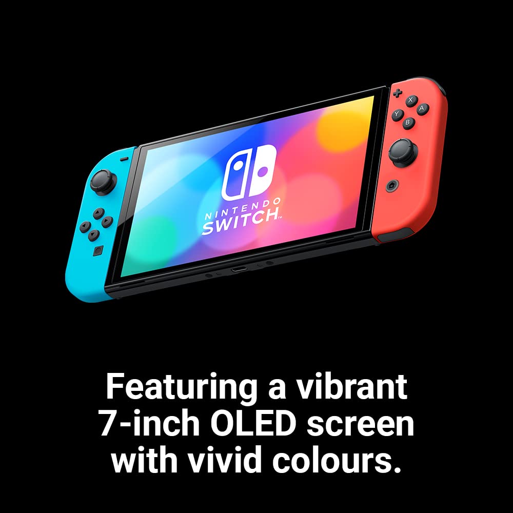 Nintendo Switch OLED Model Neon Blue Neon Red Y587946
