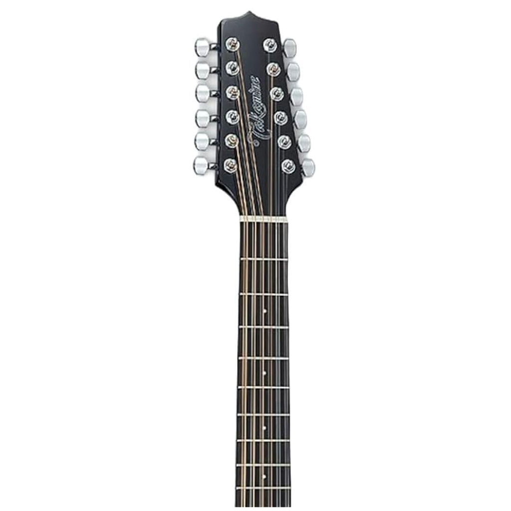 12-string Acoustic-electric Guitar Black B8405
