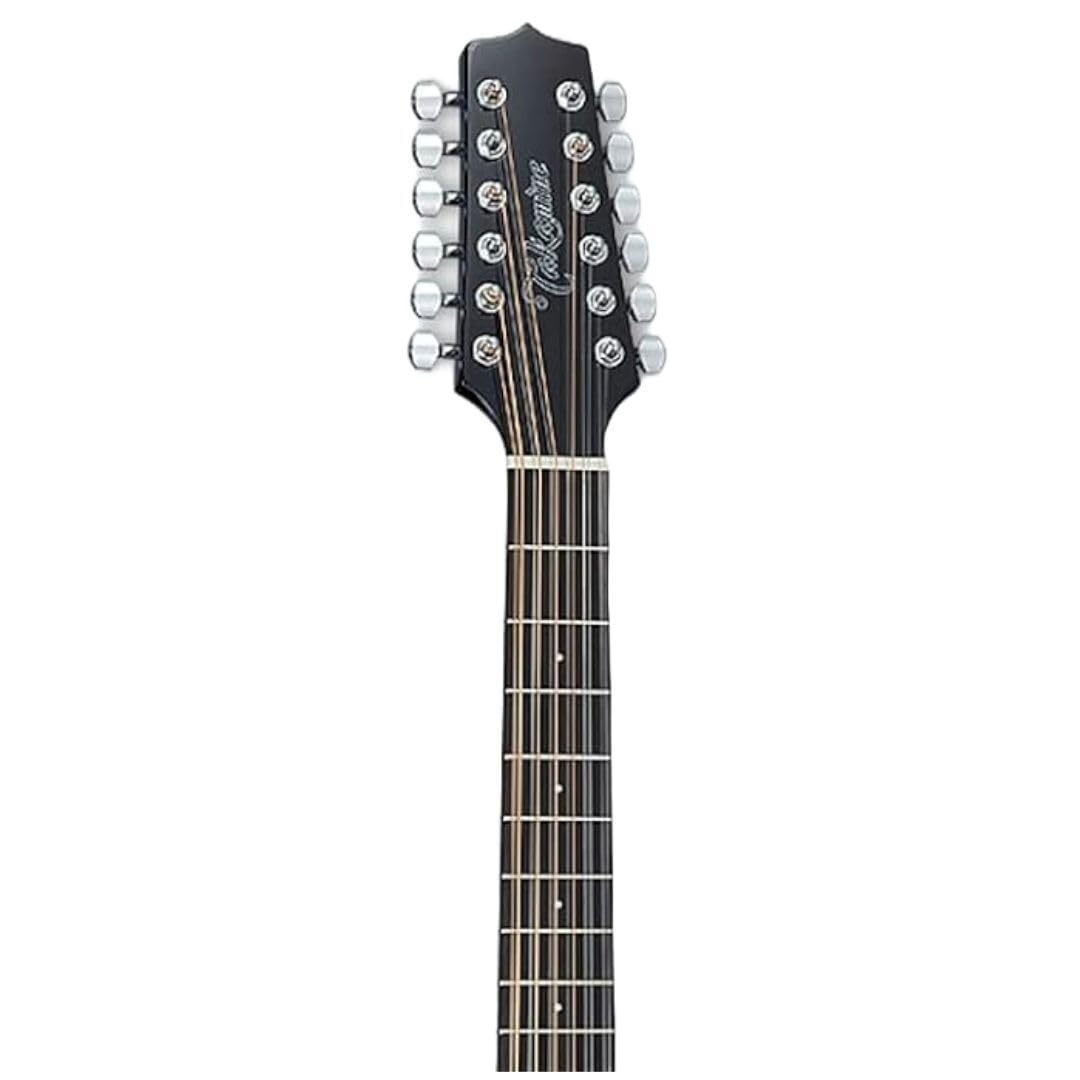 12-string Acoustic-electric Guitar Black B8405