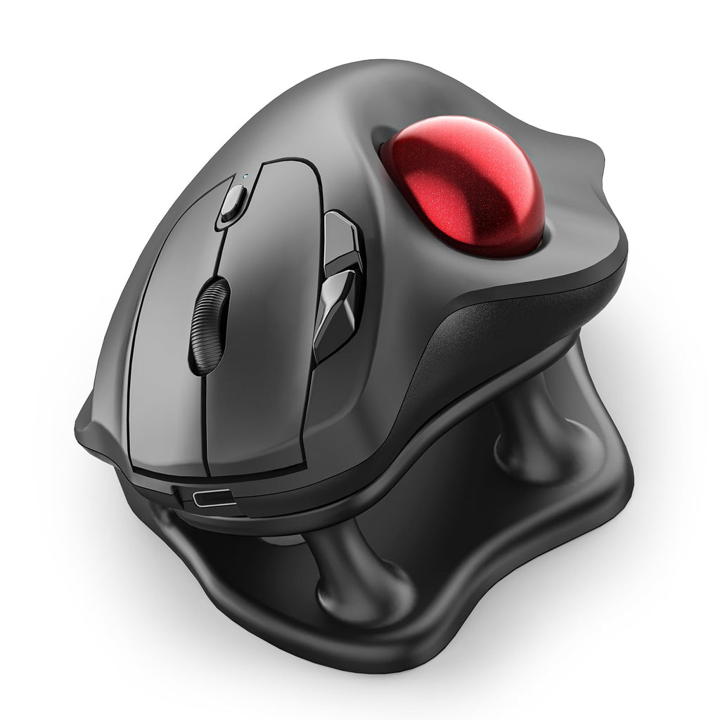 Wireless Ergonomic Trackball Mouse I845
