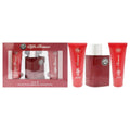 Red 4.2 oz EDT Spray, 3.4 oz Shower Gel, 3.4 oz After Shave Balm 3 Pc Gift Set F336493
