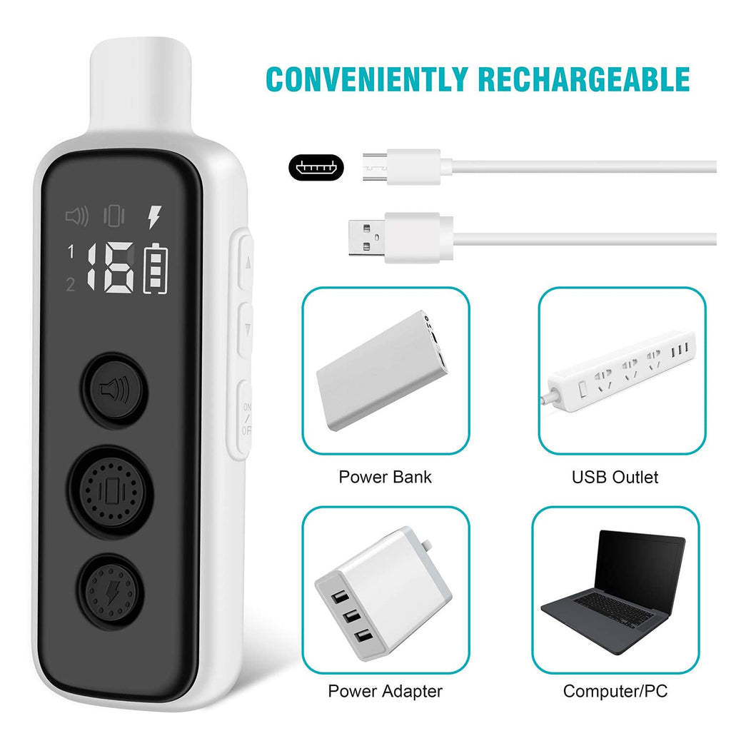Waterproof Rechargeable Dog Training Collar with Remote Z388