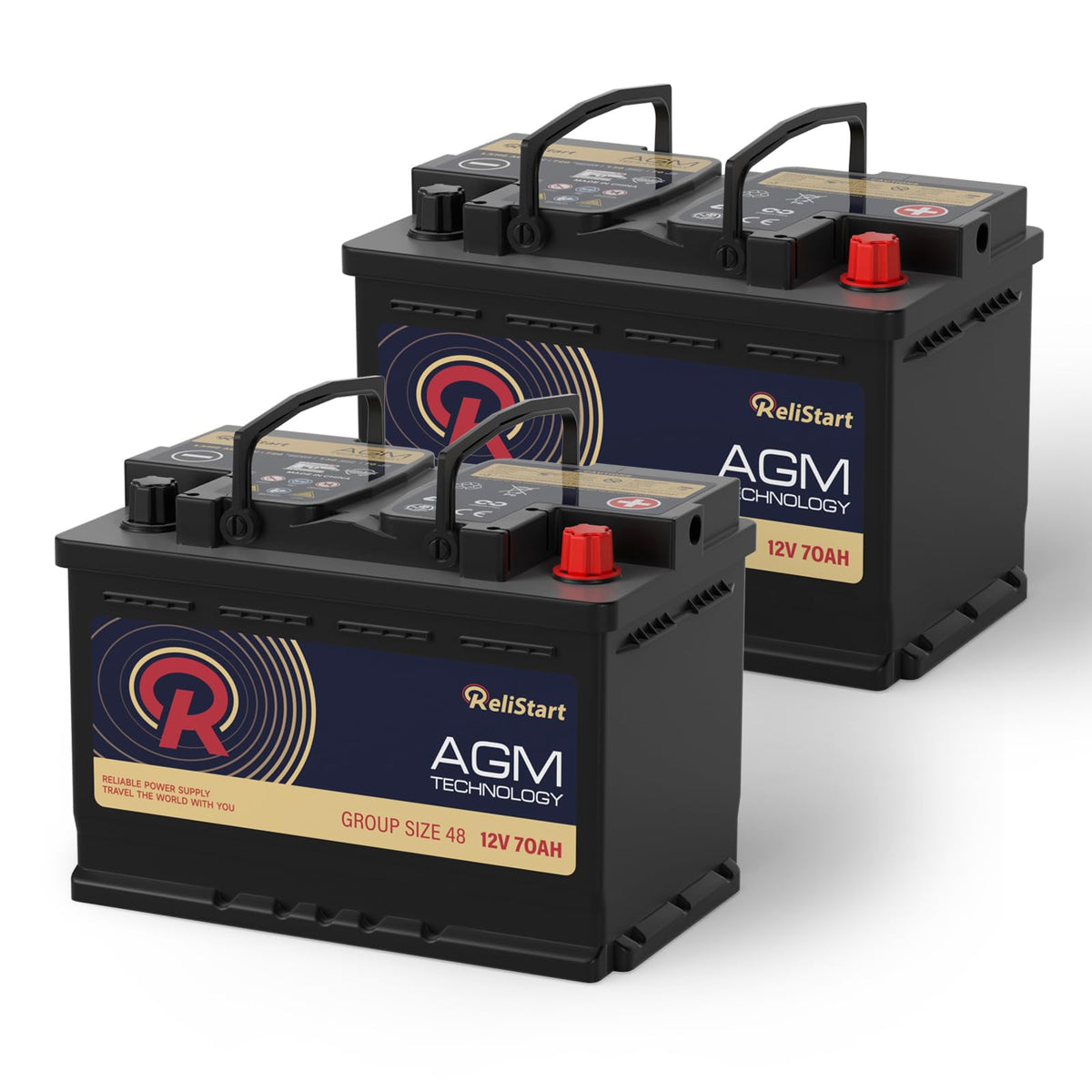 12V 70Ah H6 Car Battery M71210