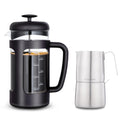 34 oz Stainless Steel French Press and Creamer Sugar Bowl Set U48905