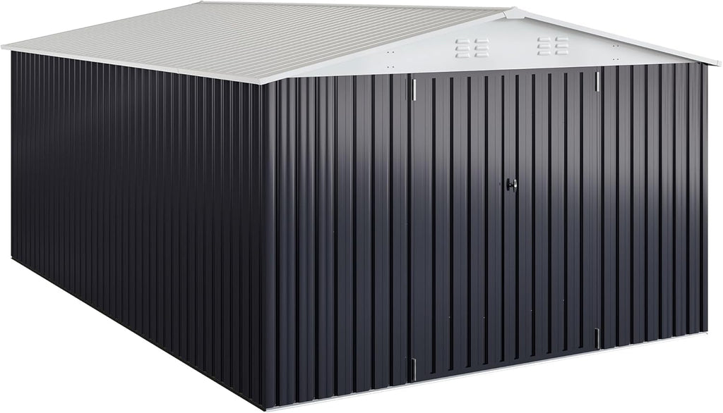 10x14 Outdoor Storage Metal Shed Q53922