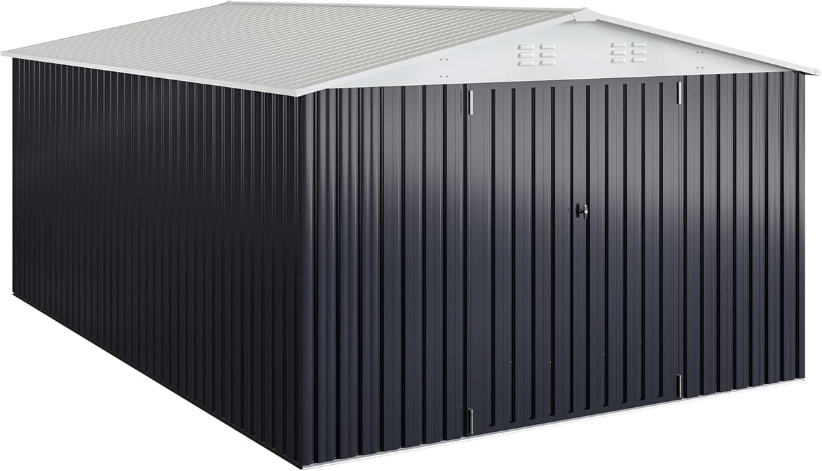 10x14 Outdoor Storage Metal Shed Q53922