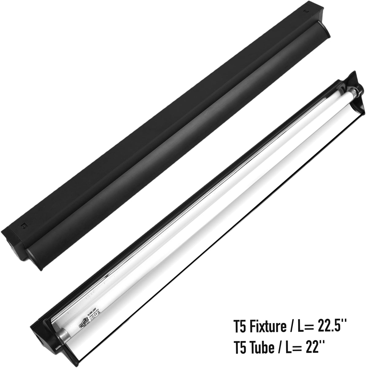 24W T5 10.0 UVB Reptile Light Fixture and Tube Kit E664