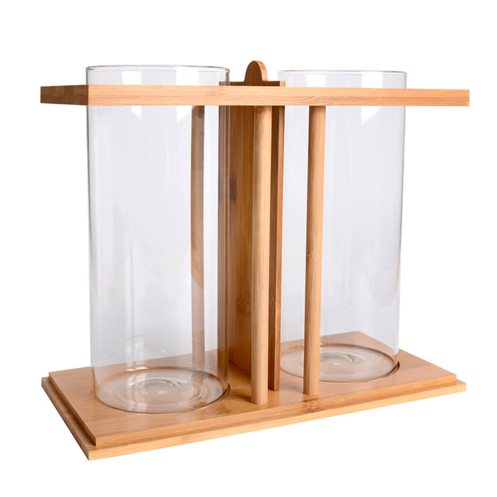 Bamboo Desktop Aquarium with LED Light K6681