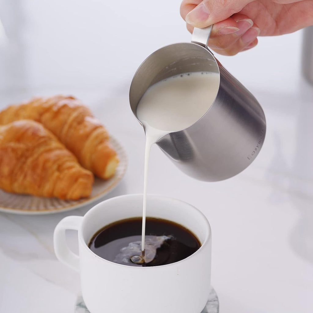 34 oz Stainless Steel French Press and Creamer Sugar Bowl Set U48905