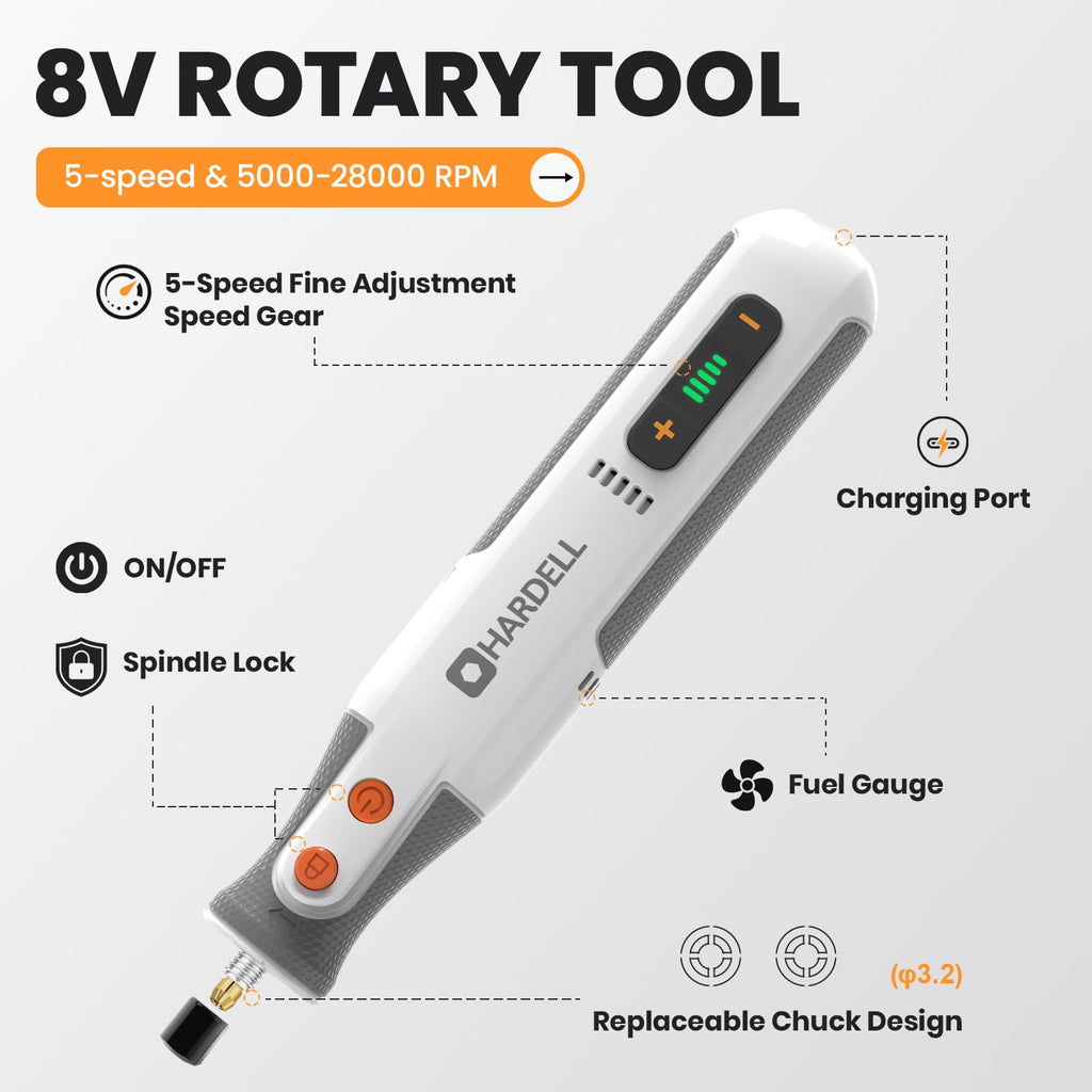 8V Cordless Rotary Tool Kit F7781