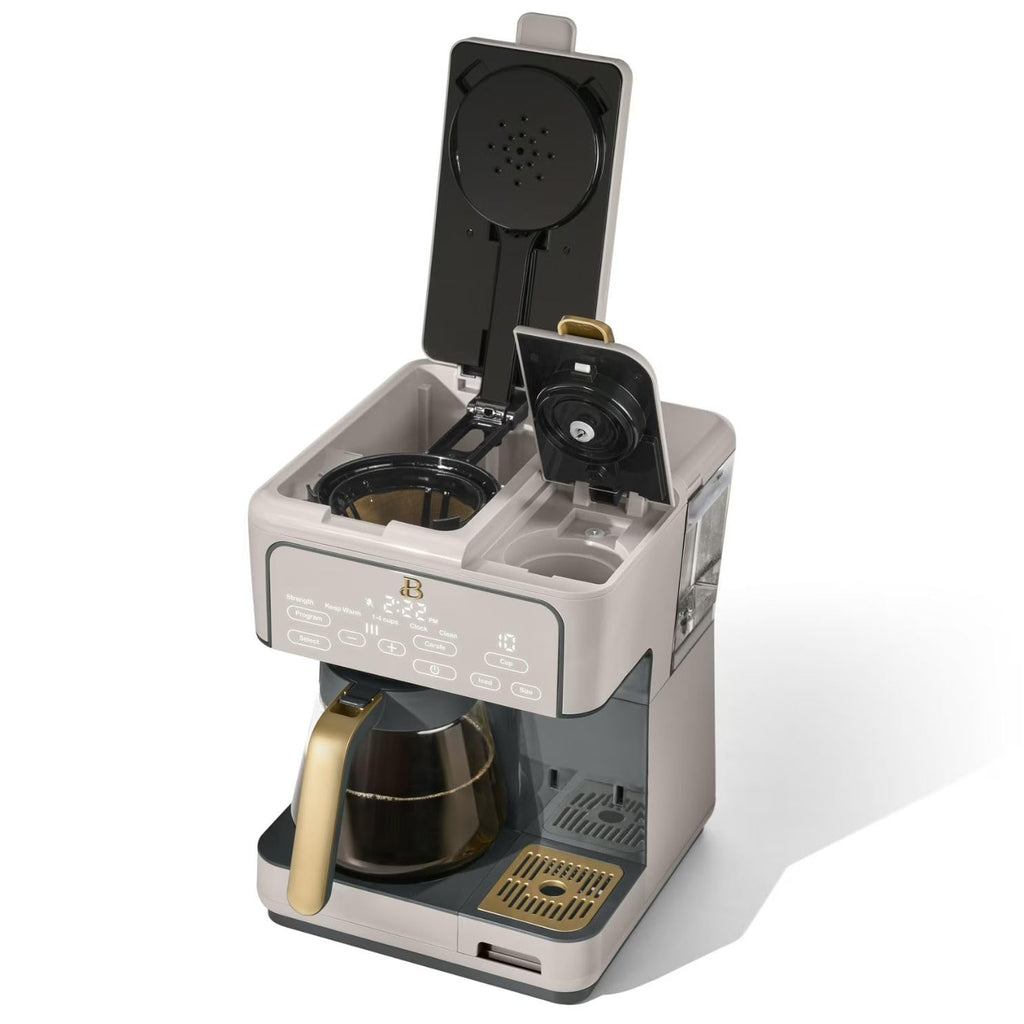 12-Cup Programmable Coffee Maker and Single Serve Brewer R19170