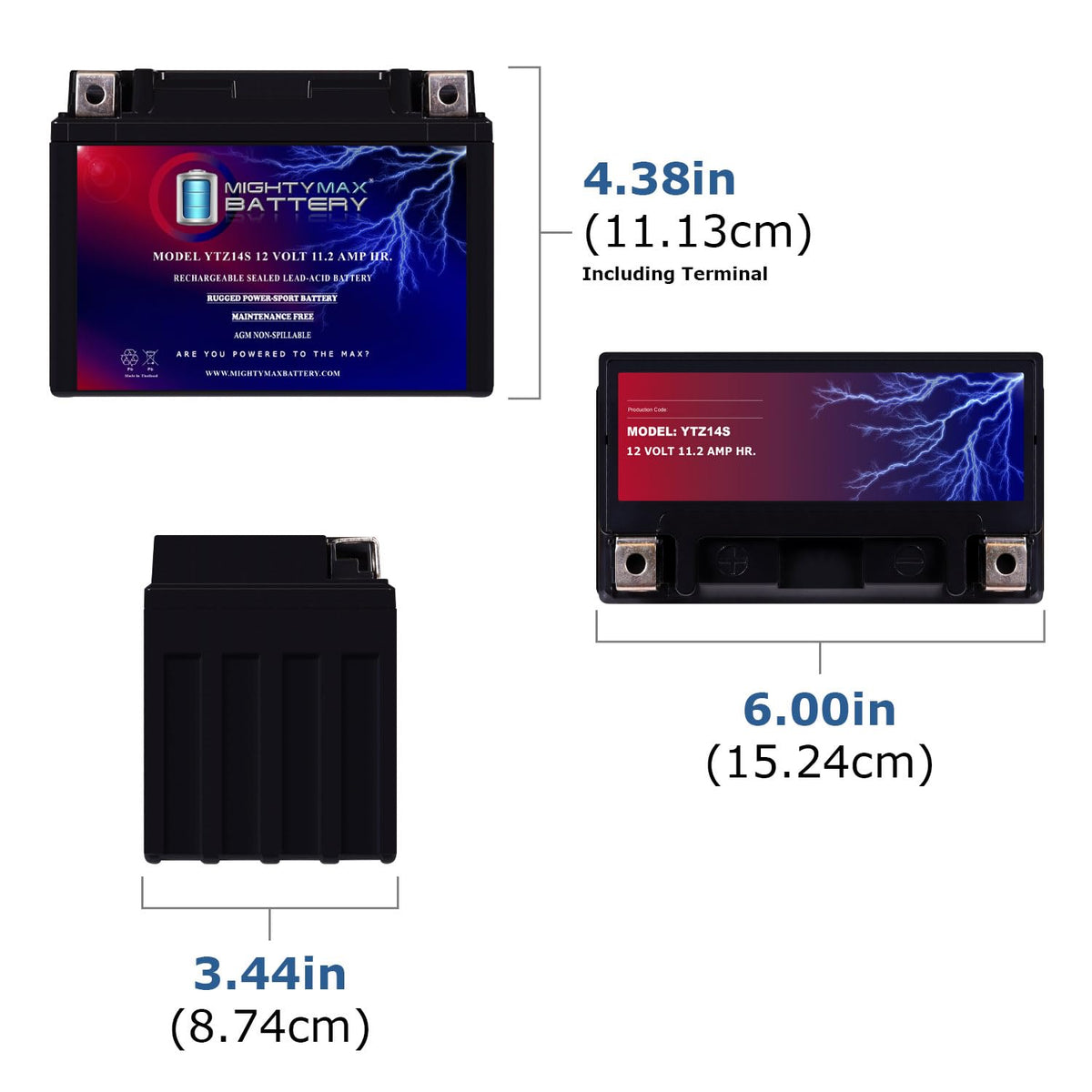 12V 11.2Ah Replacement Battery I681
