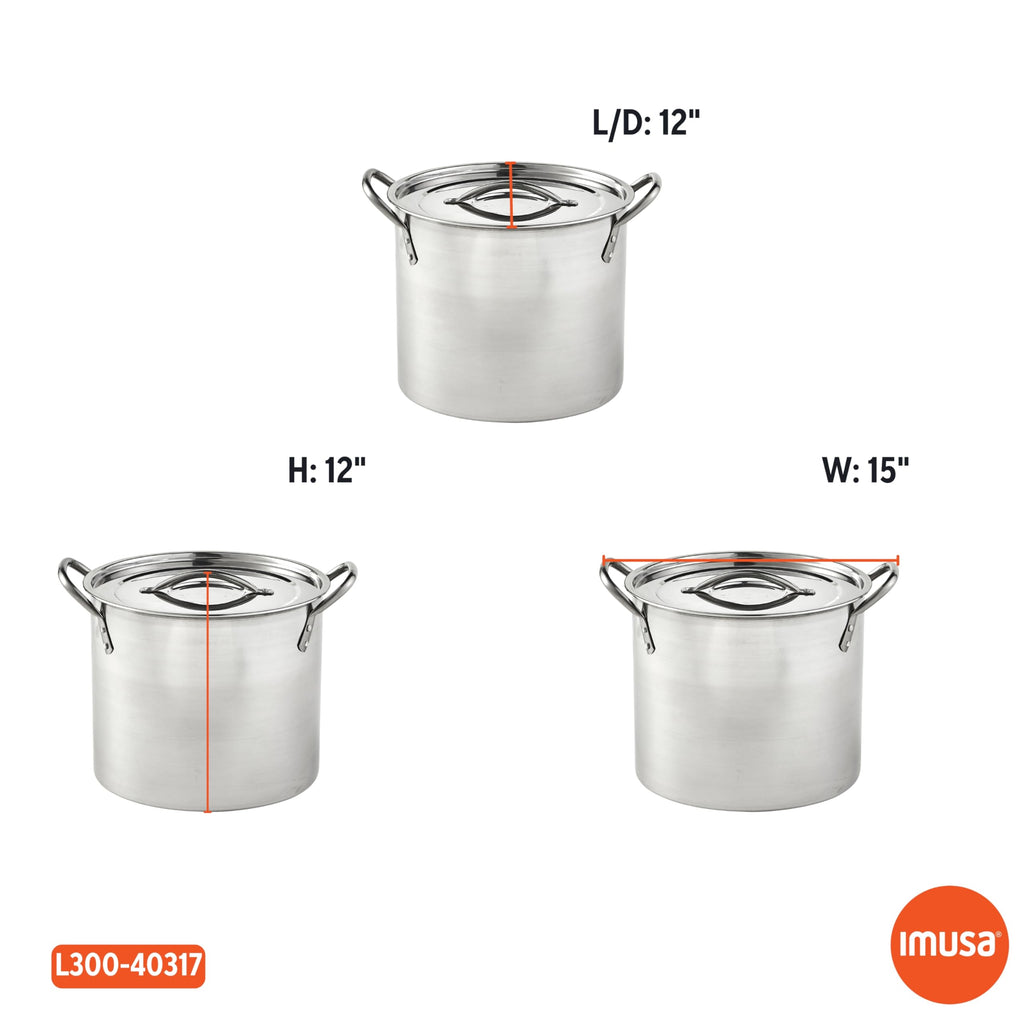 Stainless Steel 20-Quart Stock Pot V65942