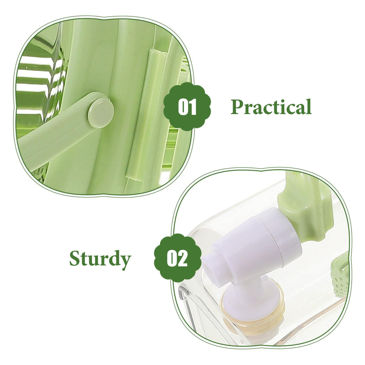 Green 2L Drink Dispenser with Faucet T276021