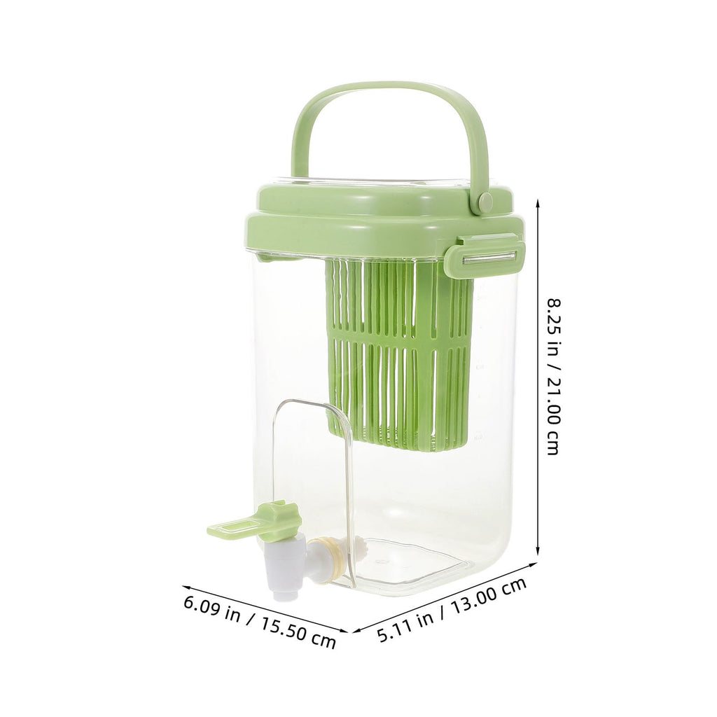 Green 2L Drink Dispenser with Faucet T276021