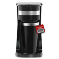 Black Single-Serve Compact Coffee Maker I114623