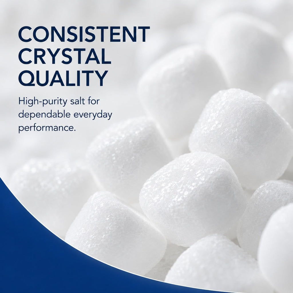 Natural Water Softener Salt Crystals 40 lb Bag 3 Pack E883