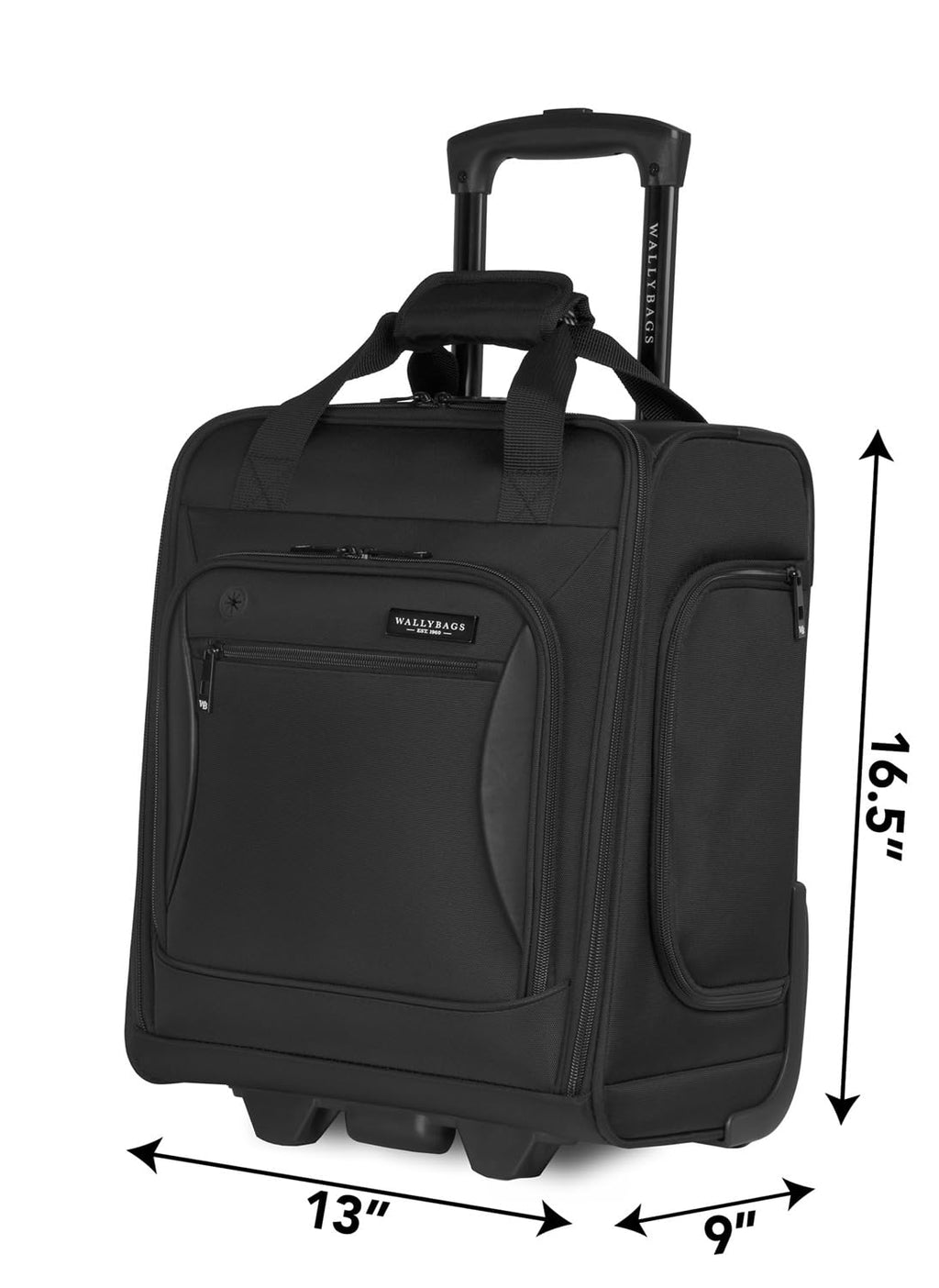 16” Underseat Bag with Laptop and Electronics Pockets F545