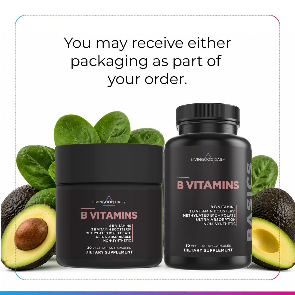 Vitamin B Complex Supplement 30 Capsules A5996