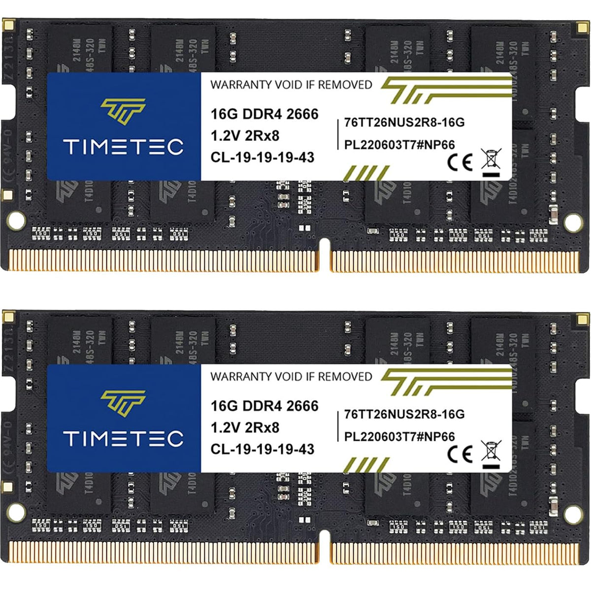 32GB Kit DDR4 2666MHz SODIMM Laptop RAM G161