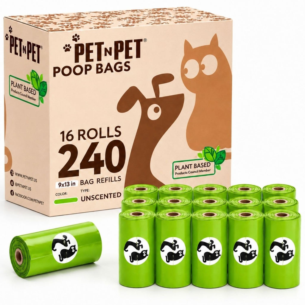 240 Count Plant Based Leak Proof Poop Bags T83219
