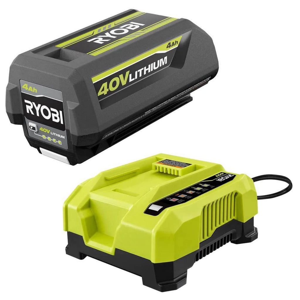 40 Volt Lithium-Ion 4.0 Ah Battery and Rapid Charger D534687