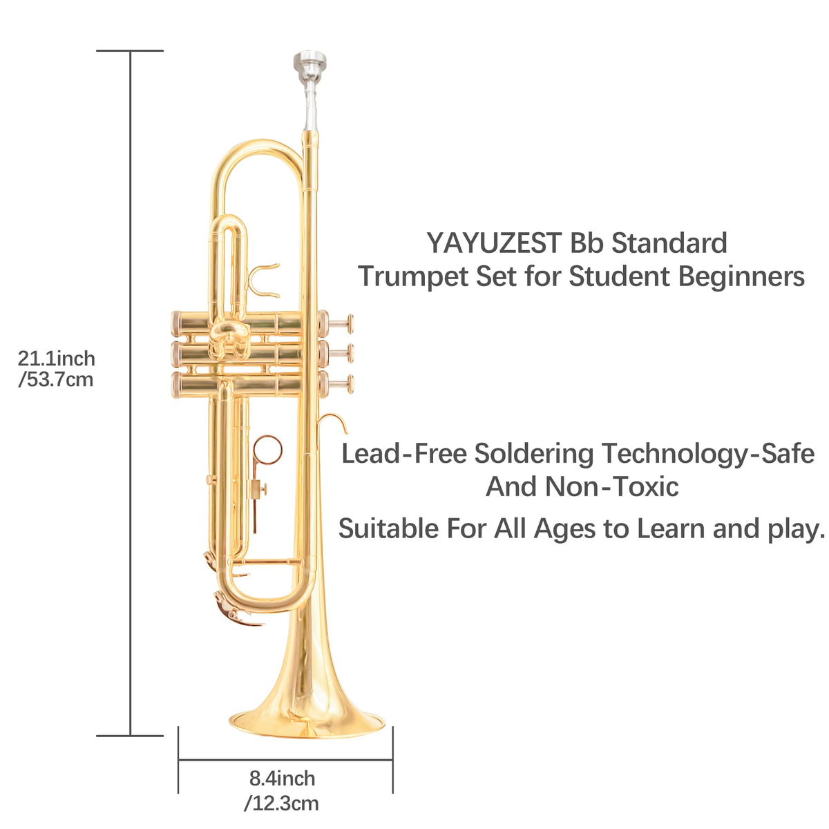 Standard Brass Trumpet Set J750037