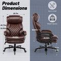 Big and Tall Heavy Duty Executive Office Chair with High Back O498