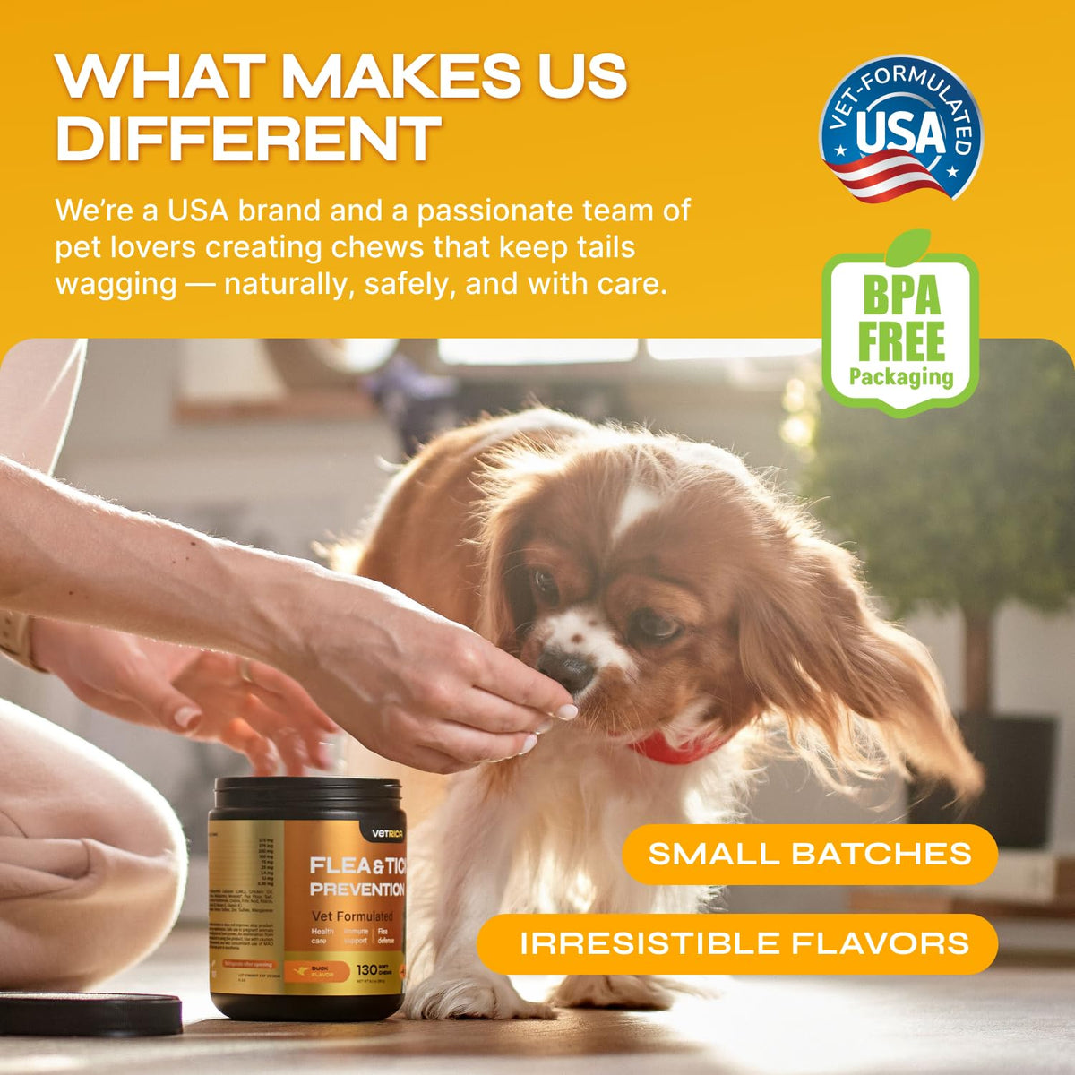 Flea and Tick Chewable Soft Treats for Dogs O856659