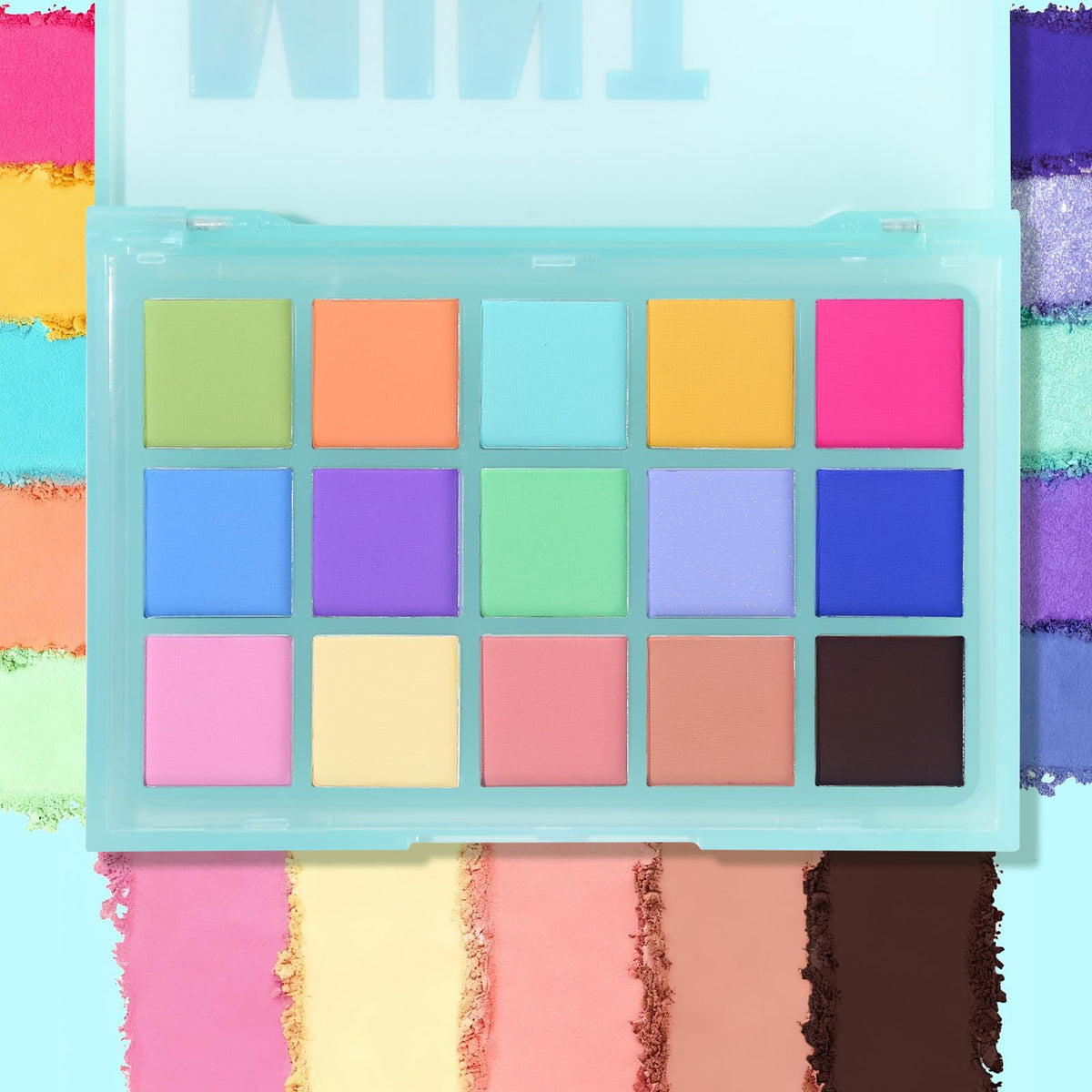 Colorful Matte 15 Shades Eyeshadow Palette C4600