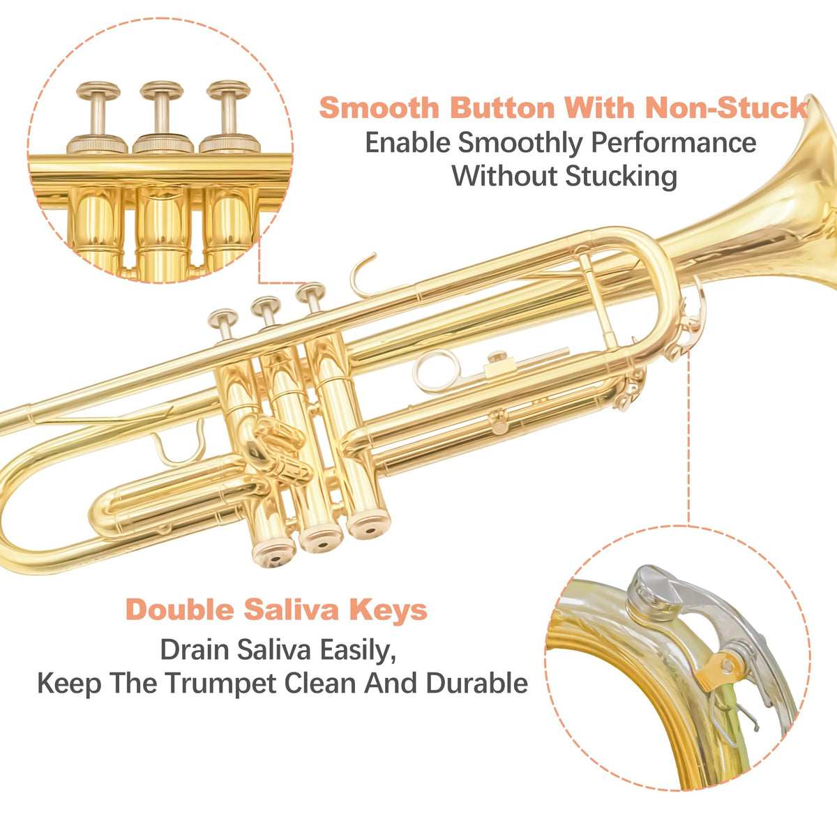 Standard Brass Trumpet Set J750037
