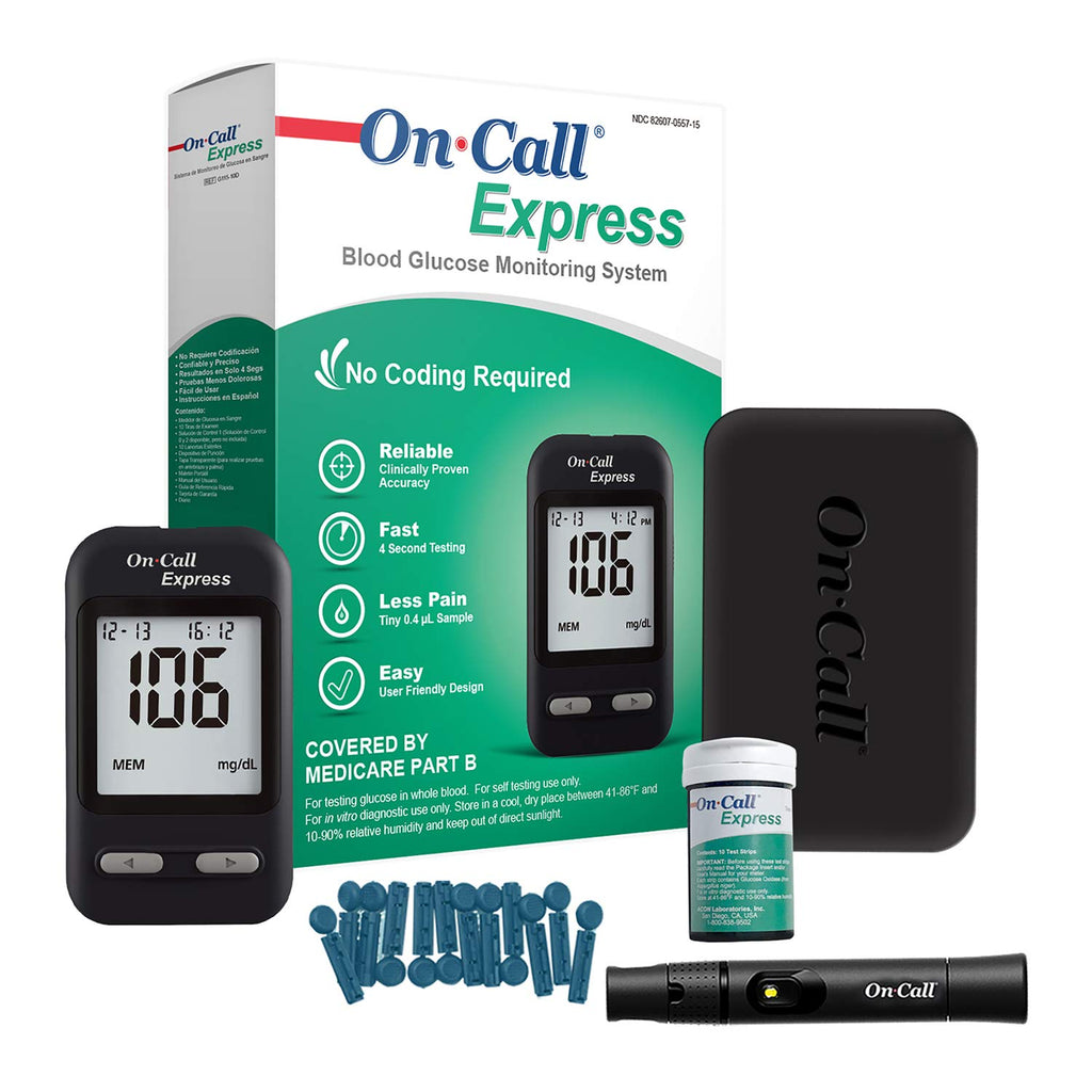 Diabetes Blood Glucose Meter Kit L45609