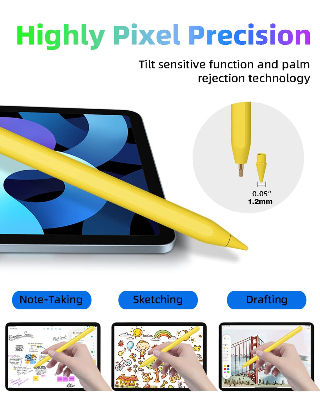 2nd Generation Magnetic Wireless Charging Stylus Pen M443