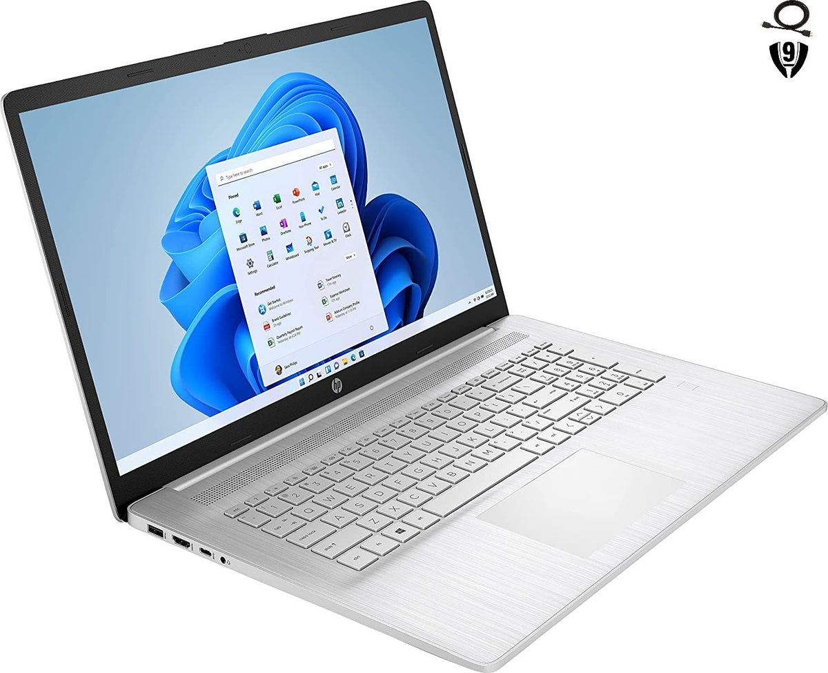17.3" Full HD Laptop, AMD Ryzen 5, 8GB RAM, 512GB SSD, Natural Silver L157221