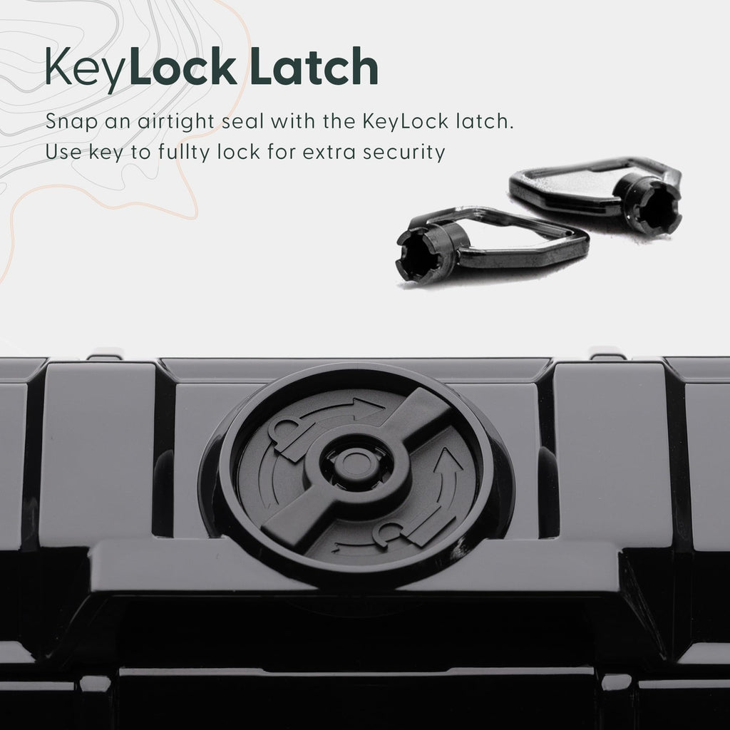 Orange Waterproof Protective Dry Box Case with Pick & Pluck Foam B160383