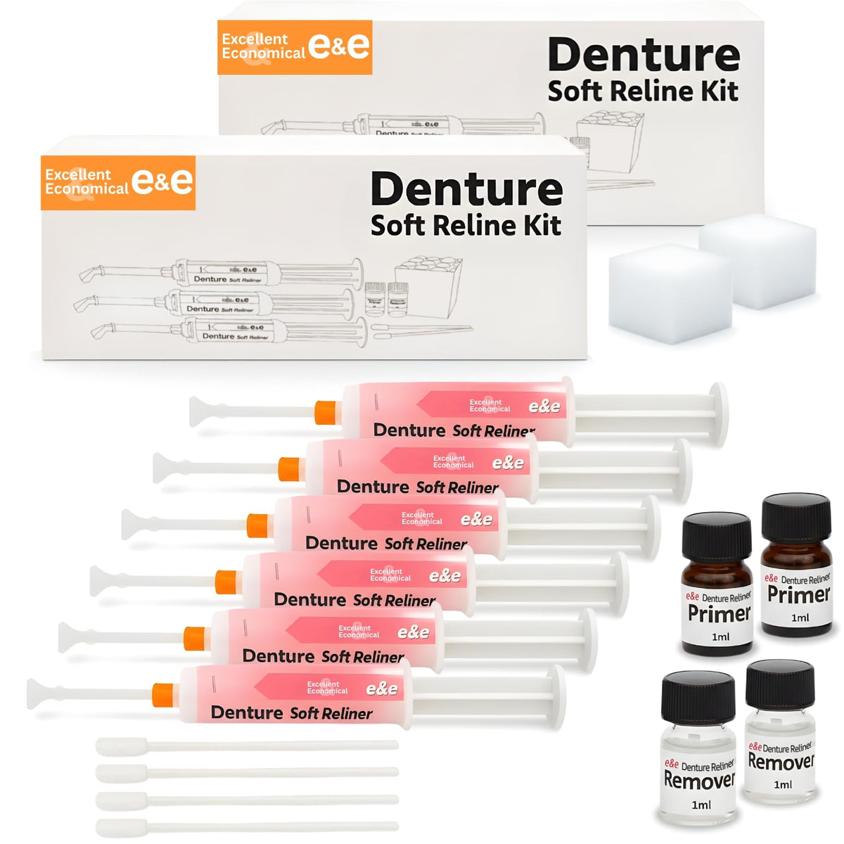 Denture Soft Reline Kit 2-Pack I637