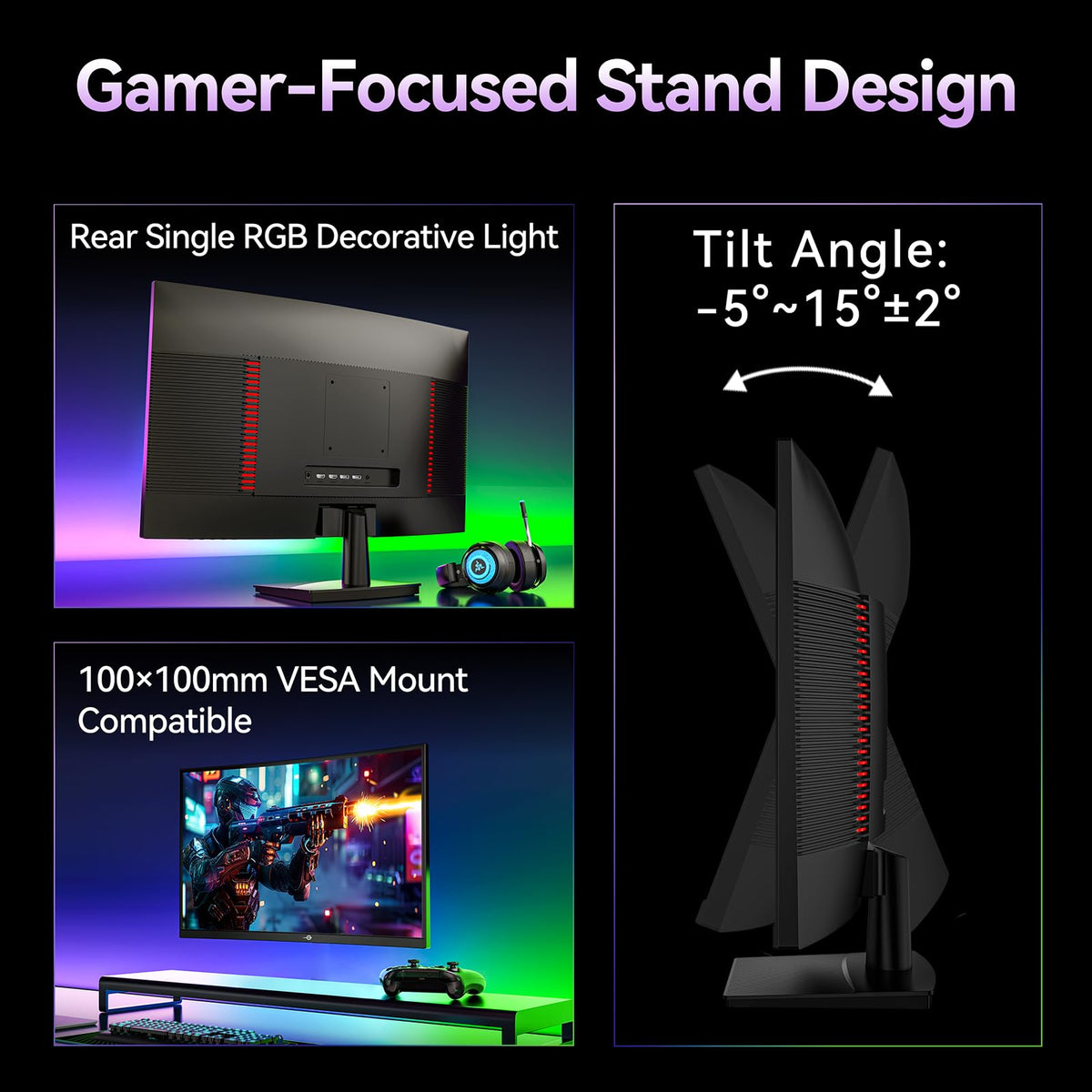 27" Curved QHD 240Hz Fast-VA 1ms Gaming Monitor R984