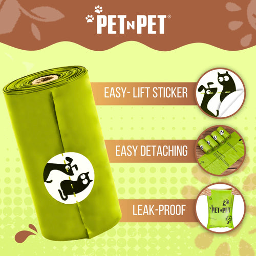 240 Count Plant Based Leak Proof Poop Bags T83219