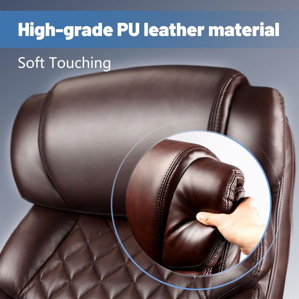 Big and Tall Heavy Duty Executive Office Chair with High Back O498