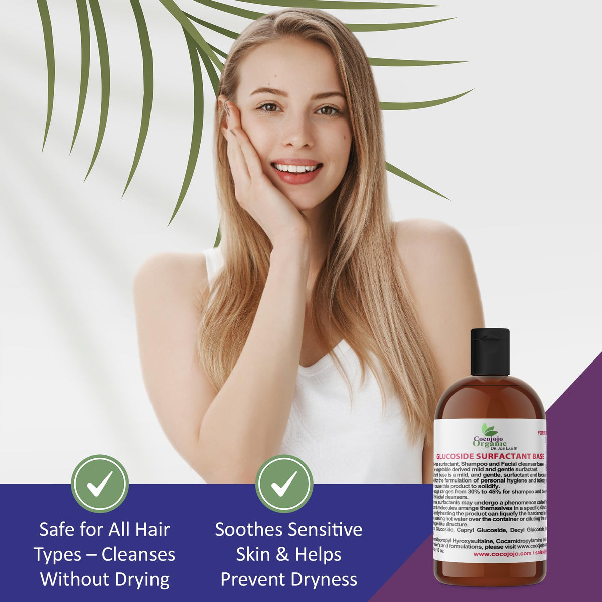Lauryl Glucoside Natural Surfactant 16 Oz M30549
