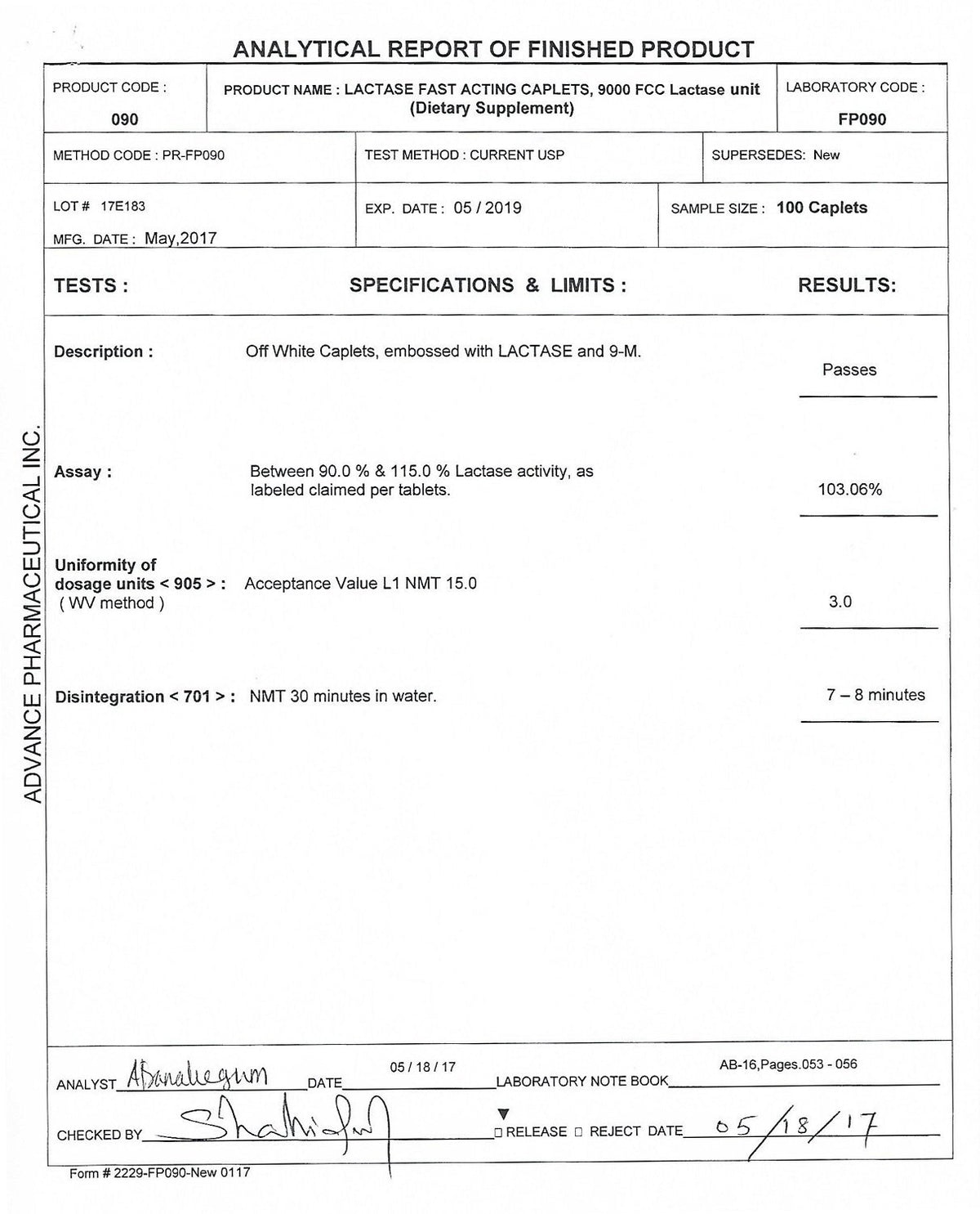 Lactase 360 Caplets D105868