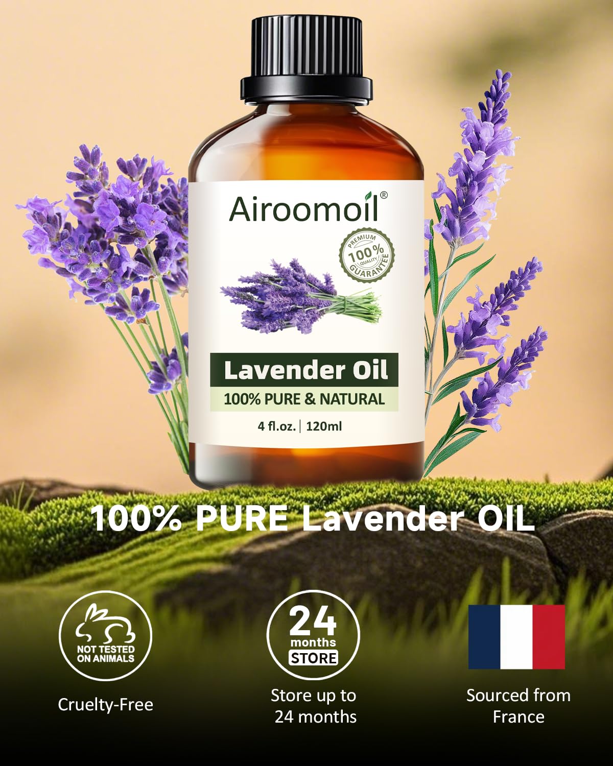 Lavender Essential Oil 4 Fl Oz B1825