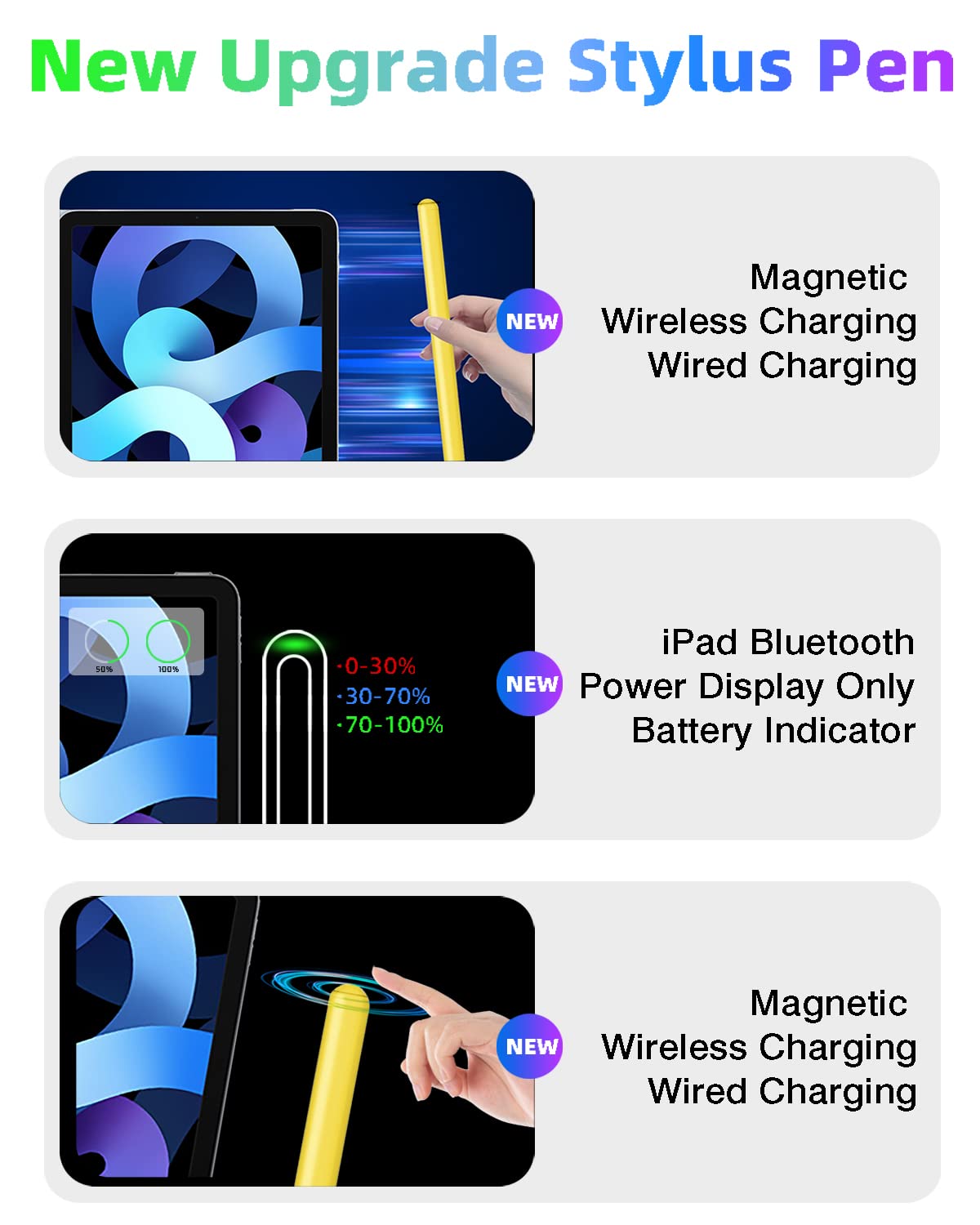 2nd Generation Magnetic Wireless Charging Stylus Pen M443