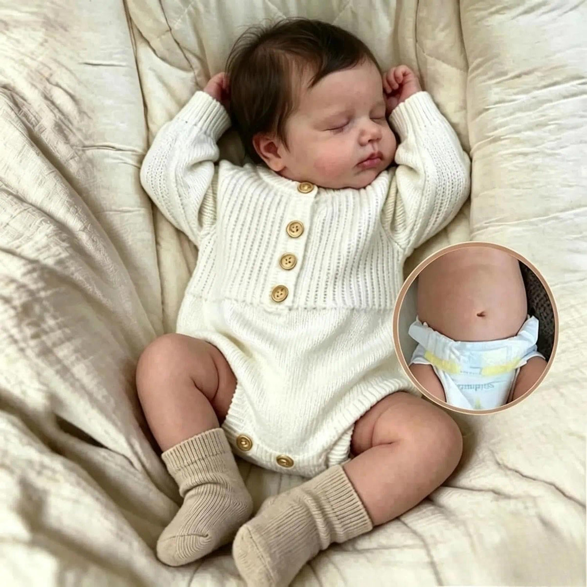 Washable 20'' Reborn Baby Doll G17375