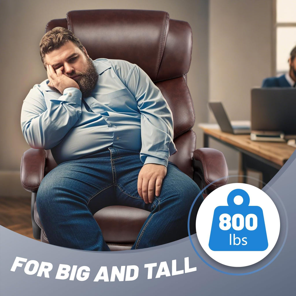 Big and Tall Heavy Duty Executive Office Chair with High Back O498