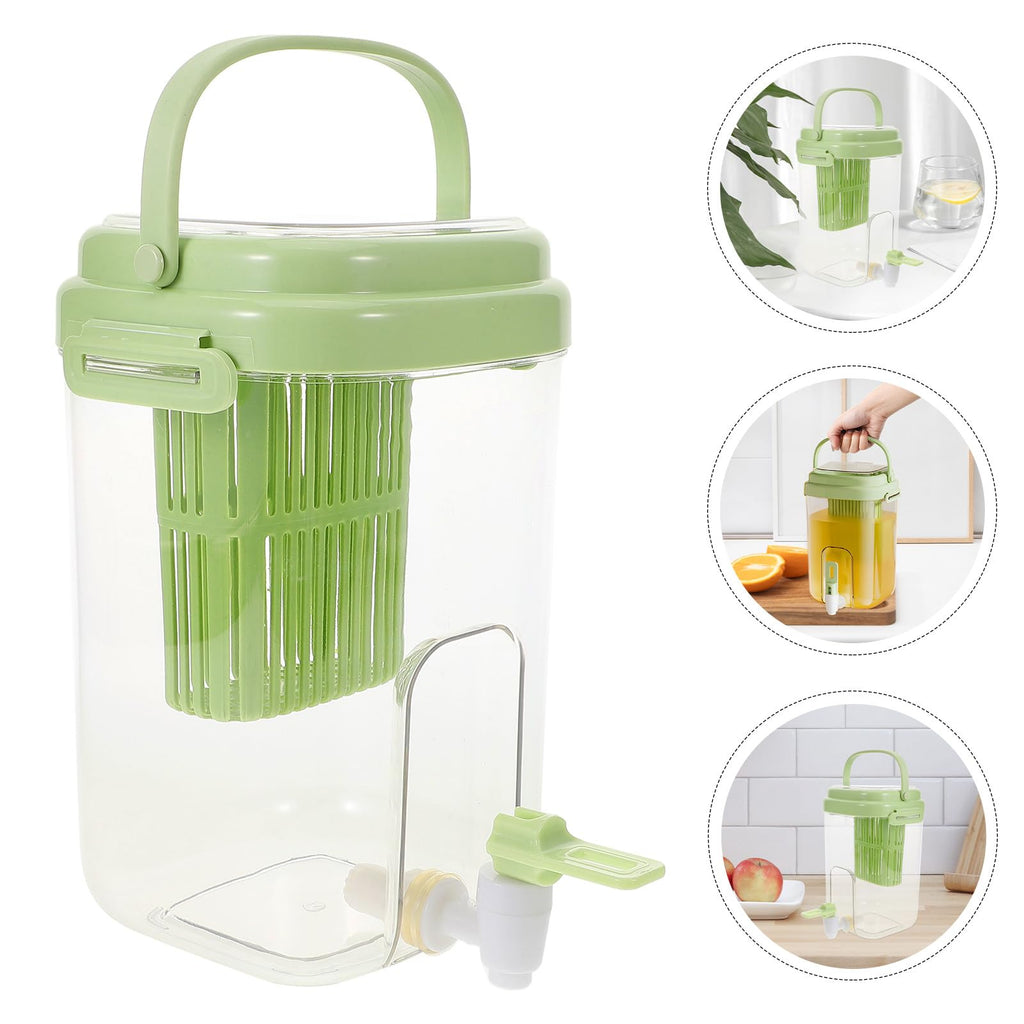 Green 2L Drink Dispenser with Faucet T276021