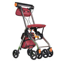4 Wheels Foldable Rollator Walker with Seat J7041